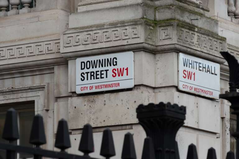 central government downing street