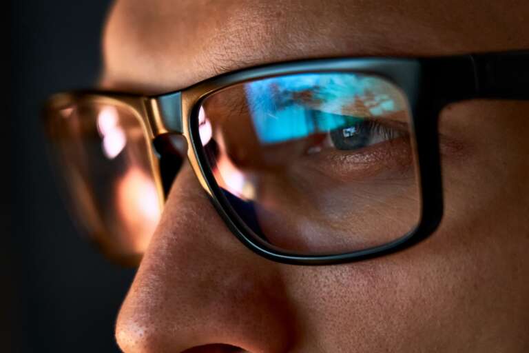 vision and ambition eye close up